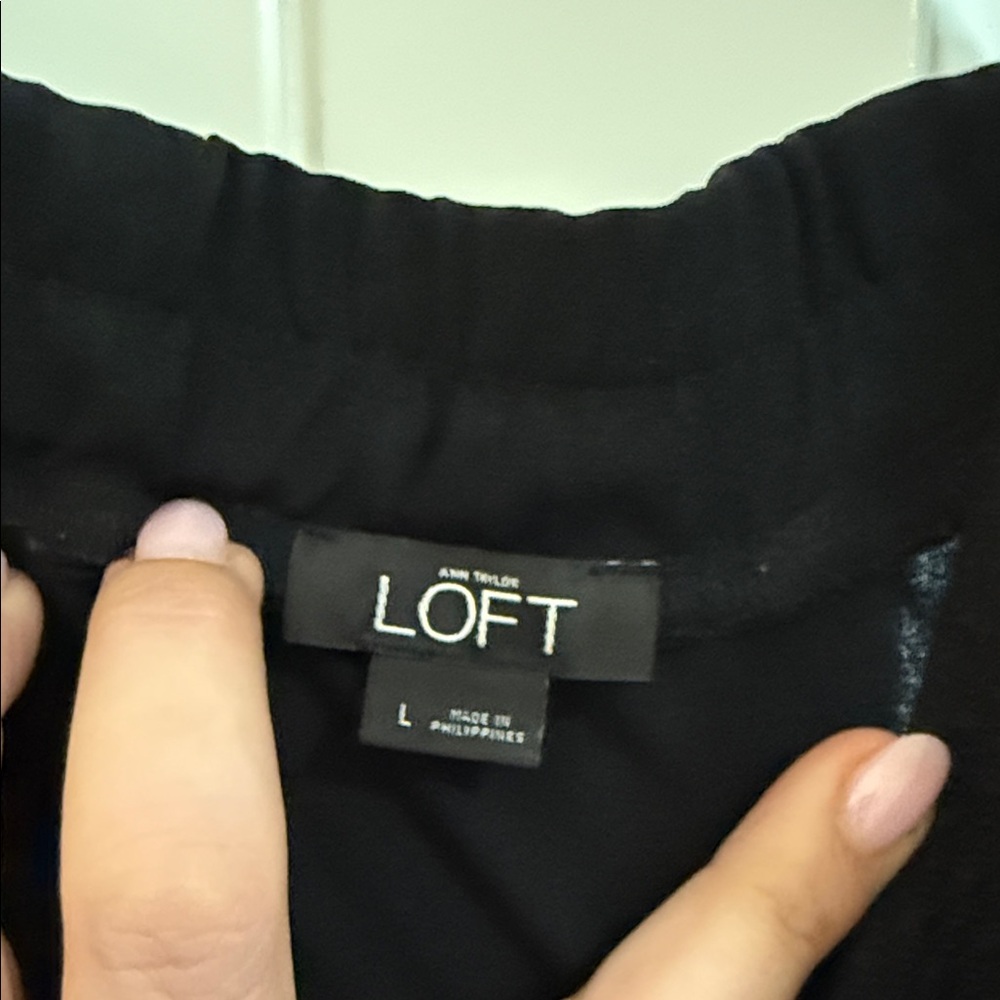 LOFT Black Jumpsuit - Picture 2 of 4